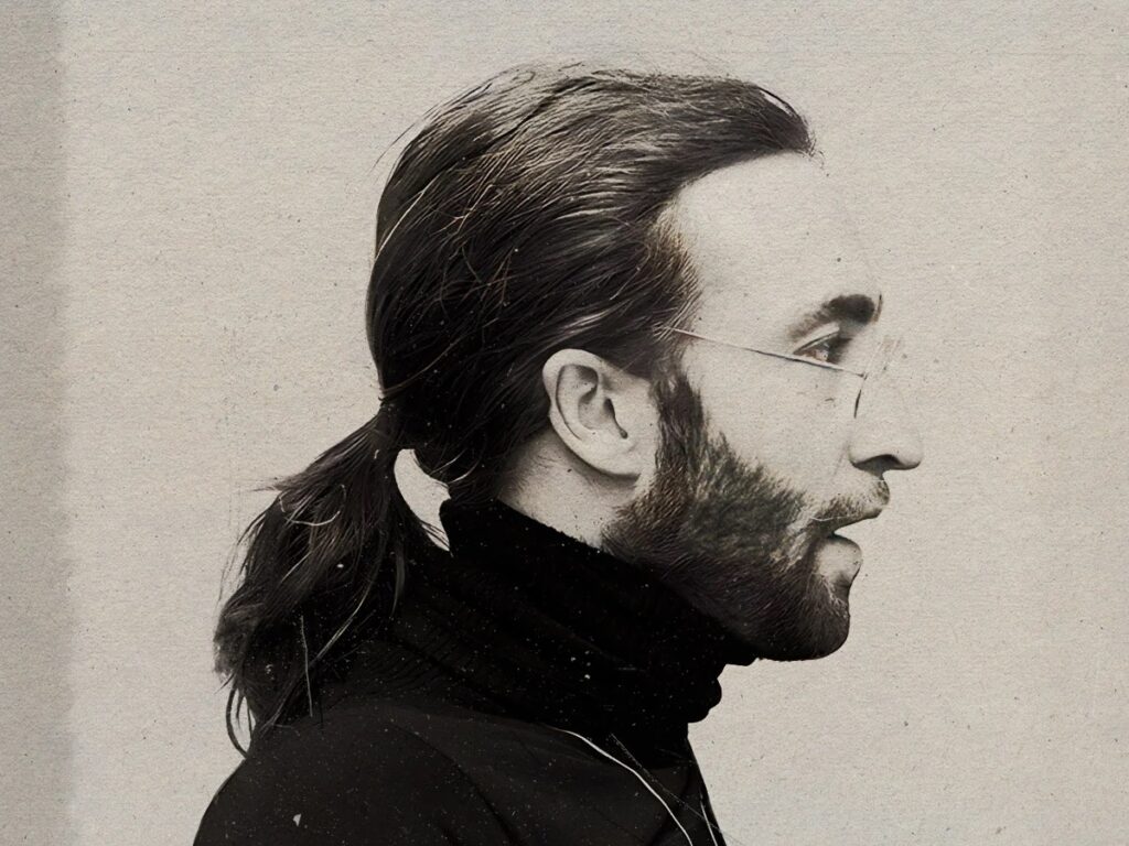 john lennon long hair